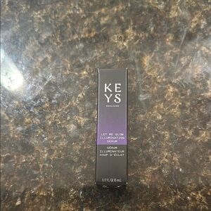 Keys Soulcare Let Me Glow Illuminating Serum in Golden Aura 0.17fl oz New Unused